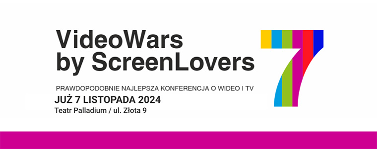 VideoWars by ScreenLovers już 7 listopada w Warszawie