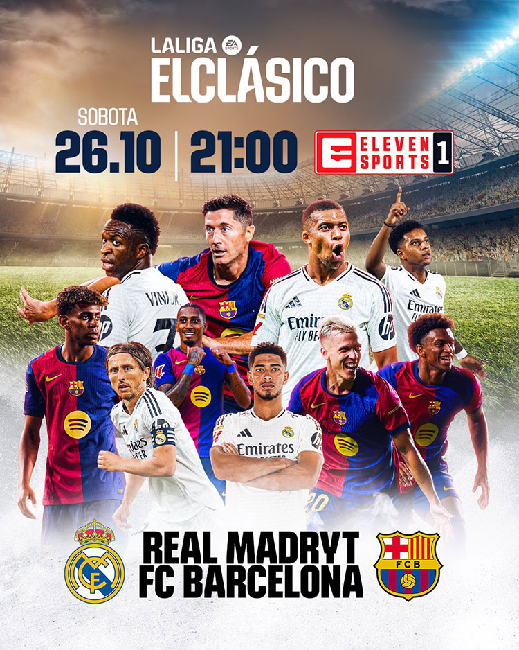 El Clasico Real Madryt vs FC Barcelona Eleven Sports fot Getty Images