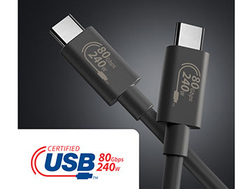 Nowe certyfikowane kable USB4 2.0 firmy Elecom