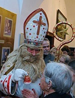 Święty Mikołaj z wizytą w Bochni