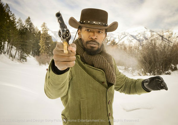 Jamie Foxx w filmie „Django”, foto: Sony Pictures Home Entertainment Inc.