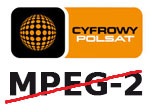 Cyfrowy Polsat koniec MPEG-2