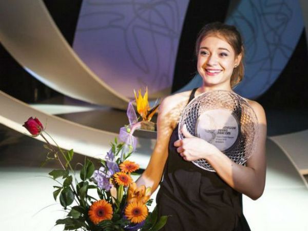 Viktoria Nowak po wygranej w tanecznej Eurowizji, foto: TVP