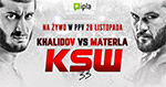 KSW33: Khalidov vs Materla w Cyfrowym Polsacie i IPLI