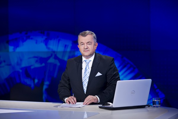 Jarosław Gugała w programie „Wydarzenia”, foto: Cyfrowy Polsat