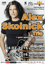 Bochnia Rocks! – Alex Skolnick Trio