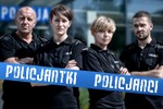 TV4 TV 4 Czwórka Policjantki i policjanci Mariusz Węgłowski, Magda Malcharek, Małgorzata Szapował i 