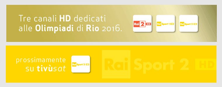 Rai Sport 2 HD tivusat