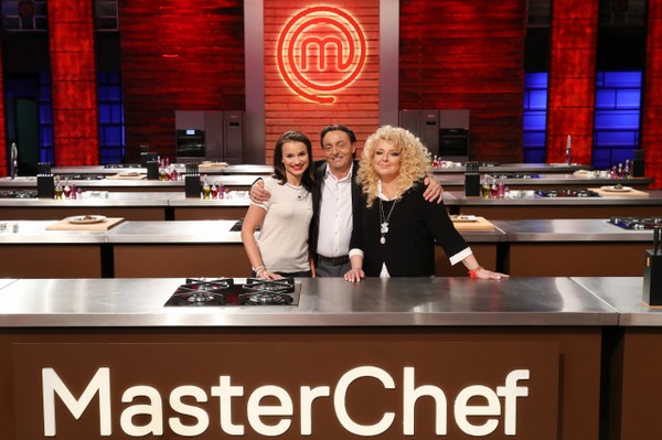 Anna Starmach, Michel Moran i Magda Gessler w programie „MasterChef”, foto: TVN