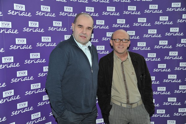 Aktorzy Cezary Żak i Artur Barciś podczas 3. urodzin kanału TVP Seriale, foto: TVP