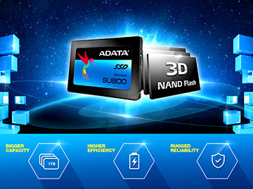 Nowe dyski Adata SSD z pamięciami 3D NAND