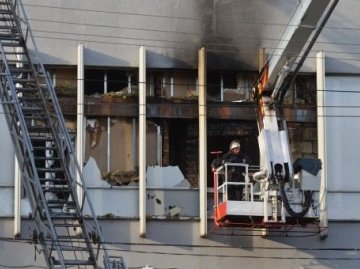 podpalenie budynku Inter Media Group