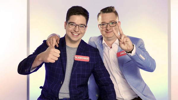 Sławomir i Jacek w programie „Postaw na milion”, foto: Endemol Shine Group