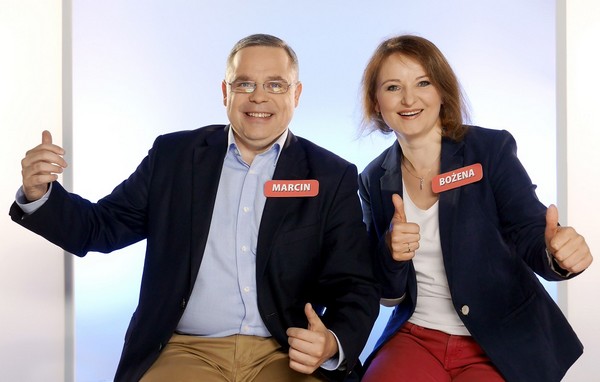 Marcin i Bożena w programie „Postaw na milion”, foto: Endemol Shine Group