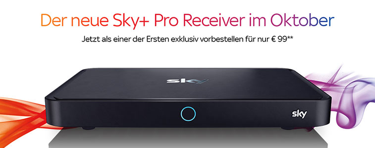 Sky+ Pro UHD 4K Sky DE