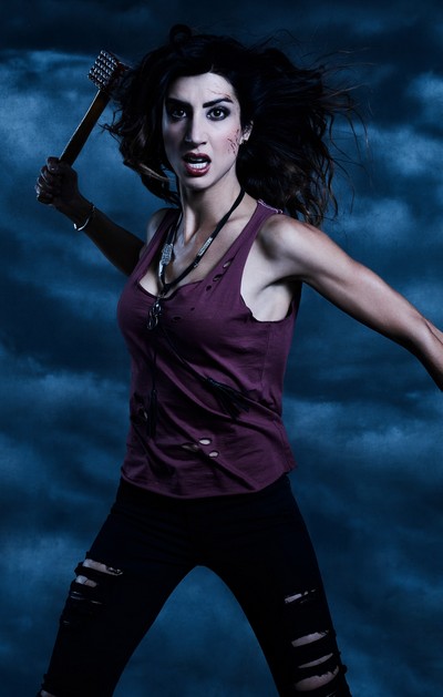 Dana DeLorenzo w serialu „Ash kontra martwe zło”, foto: Frank W. Ockenfels/Starz Entertainment, LLC