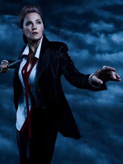 Lucy Lawless w serialu „Ash kontra martwe zło”, foto: Frank W. Ockenfels/Starz Entertainment, LLC