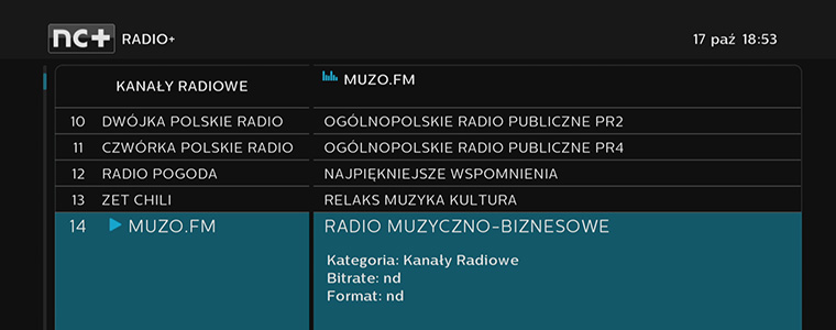 nc+ Radio+ 760 Muzo.fm