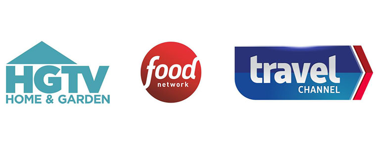 HGTV, Food Network, Travel Channel