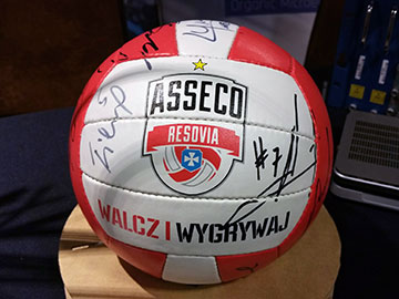 Asseco Resovia Rzeszów siatkówka piłka