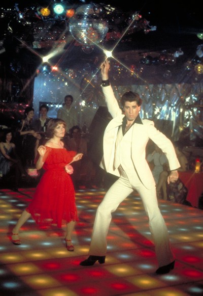 Karen Lynn Gorney i John Travolta w filmie „Gorączce sobotniej nocy”, foto: Paramount Pictures