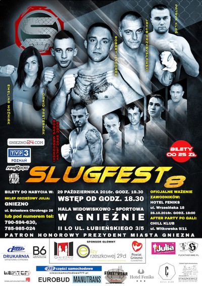 Plakat promujący galę Slugfest 8, foto: Slugfest