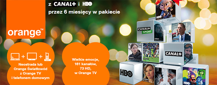 Orange TV święta HBO Canal+