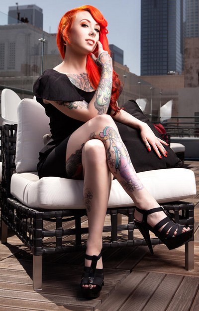 Megan Massacre w programie „Najgorsze tatuaże Ameryki”, foto: Discovery Communications