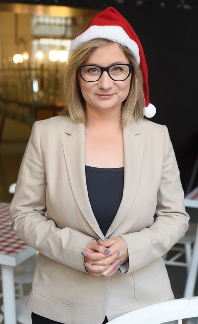 Monika Zalewska to dziennikarka programu „Wydarzenia” i kanału Polsat News, foto: Cezary Piwowarski