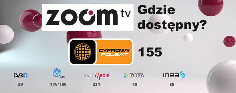 Zoom TV Cyfrowy Polsat gdzie dostępny