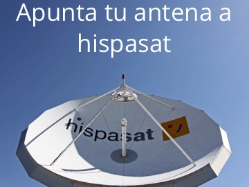 Hispasat - skieruj antenę
