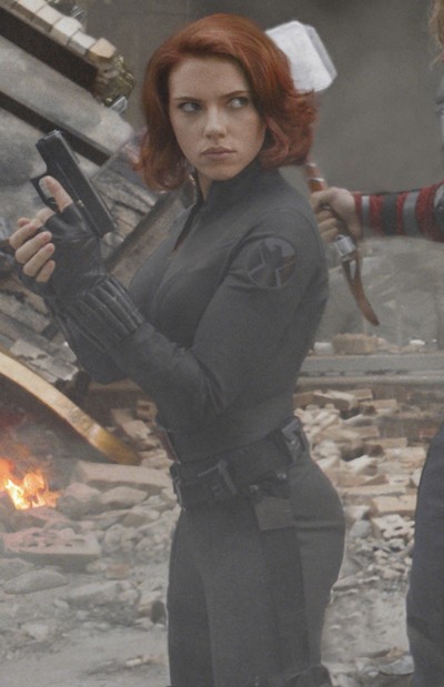 Scarlett Johansson w filmie „Avengers”, foto: Film Frame/MVLFFLLC. TM/Marvel