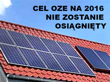 Polska: udział OZE w 2016 tylko 13,1-13,3 proc.