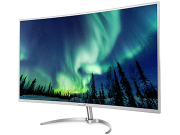 Największy zakrzywiony monitor- 40 cali w rozdzielczości 4K