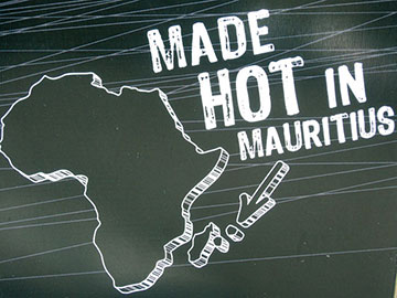 Mauritius mapka