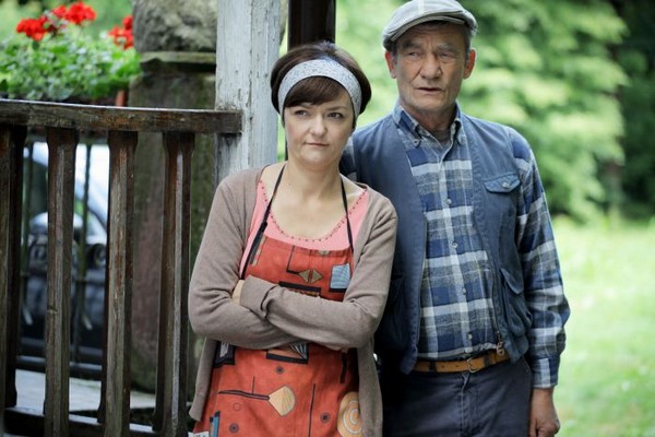 Izabela Dąbrowska i Krzysztof Kiersznowski w serialu „Blondynka”, foto: TVP
