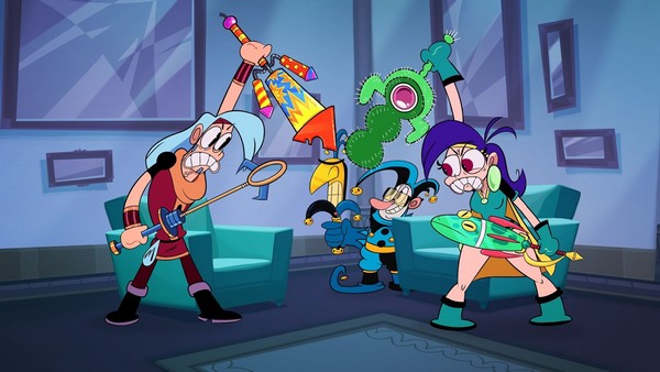 Bohaterowie serialu animowanego „Magiczne magiimiecze”, foto: Time Warner