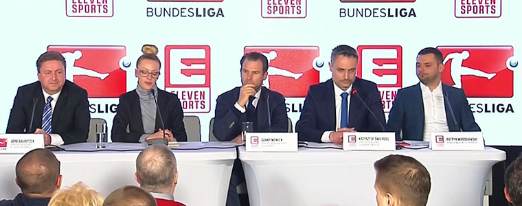 Krzysztof Świergiel Bundesliga Eleven Sports konferencja