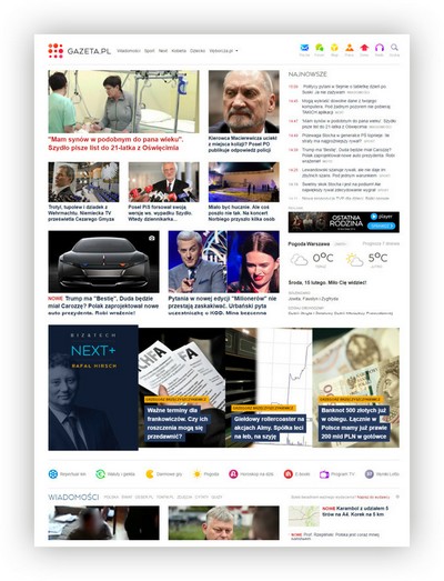 Nowe wydania „Next+” będą pojawiały się na stronie głównej gazeta.pl, pod najważniejszymi wiadomościami portalu, foto: Agora