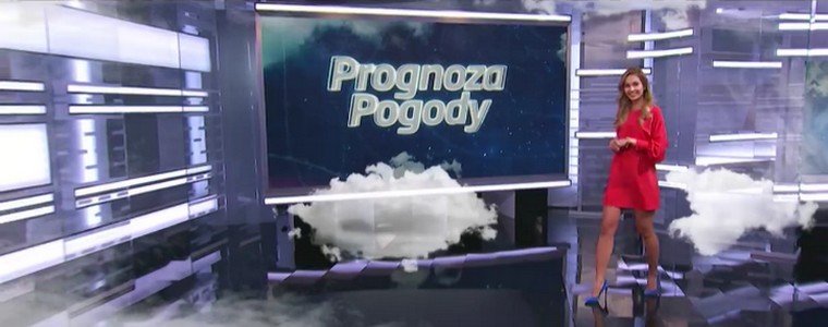 Nowa TV 8TV Ósemka TV „Prognoza pogody” Aleksandra Kot Eska TV pogoda pogodynka