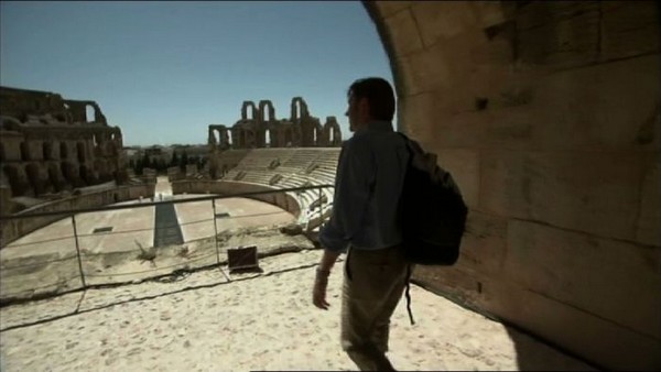 Jonathan Phillips w serialu dokumentalnym „Droga od Chrystusa do Konstantyna”, foto: TVP