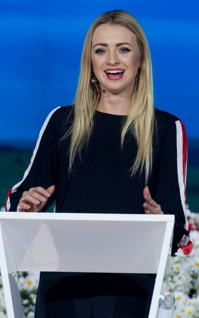 Barbara Kurdej-Szatan w programie „Kocham cię, Polsko!”, foto: Jan Bogacz/TVP