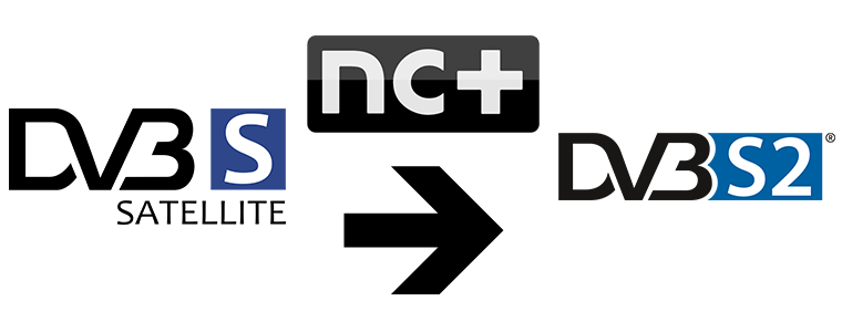 nc+ DVB-S do DVB-S2