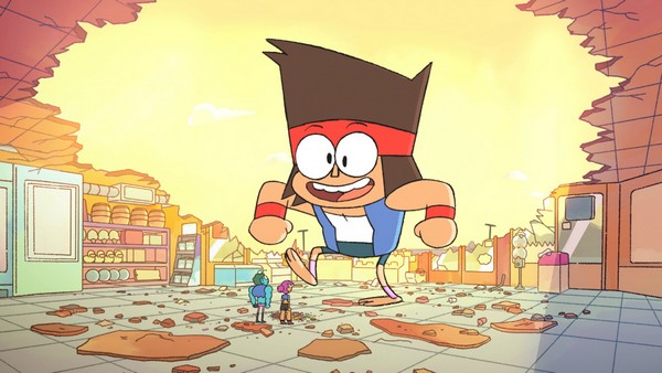 Bohaterowie serialu animowanego „OK K.O.! Po prostu walcz”, foto: Time Warner