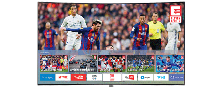 Eleven Sport aplikacja Samsung Smart TV