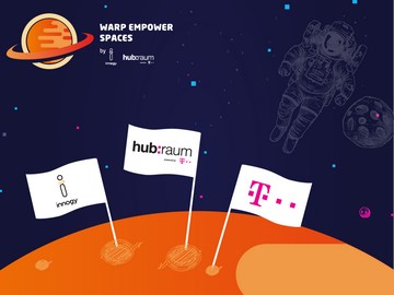 Innogy Polska, Hub:raum, T-Mobile „WARP Empower Spaces” grafika rysunek animacja bajka