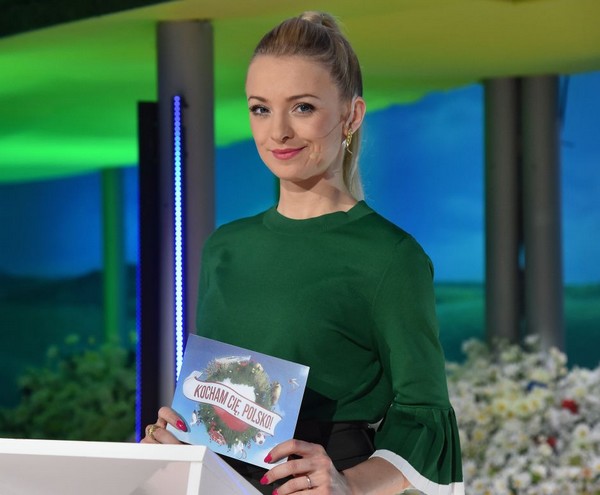 Barbara Kurdej-Szatan w programie „Kocham cię, Polsko!”, foto: Ireneusz Sobieszczuk/TVP