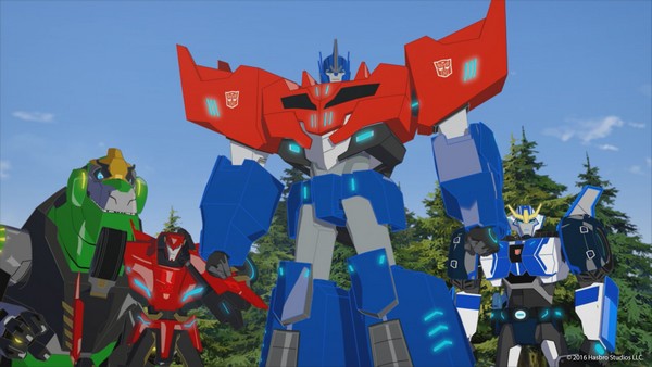 Bohaterowie serialu animowanego „Transformers: Robots in Disguise”, foto: Hasbro Studios LLC.