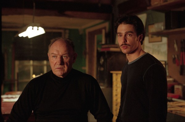 Gene Hackman i Sam Rockwell w filmie „Skok”, foto: Stopklatka
