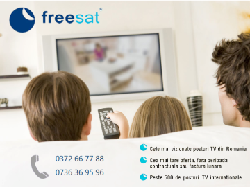 Kanały komercyjne z Freesat Romania są FTA